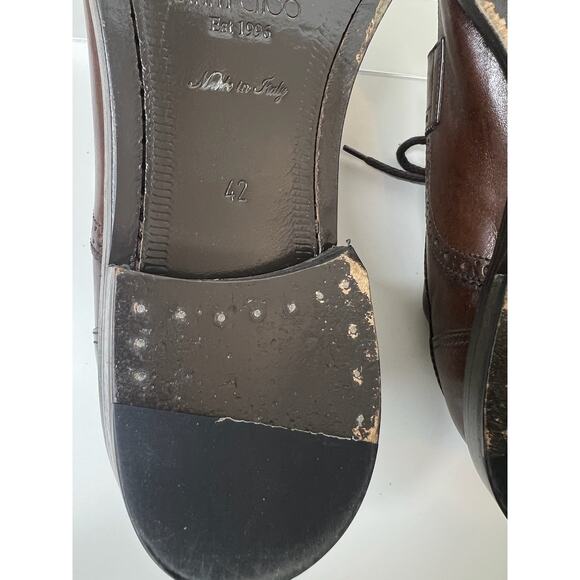Jimmy Choo Brown Oxford Lace Up Shoes, Size 42 main image 9